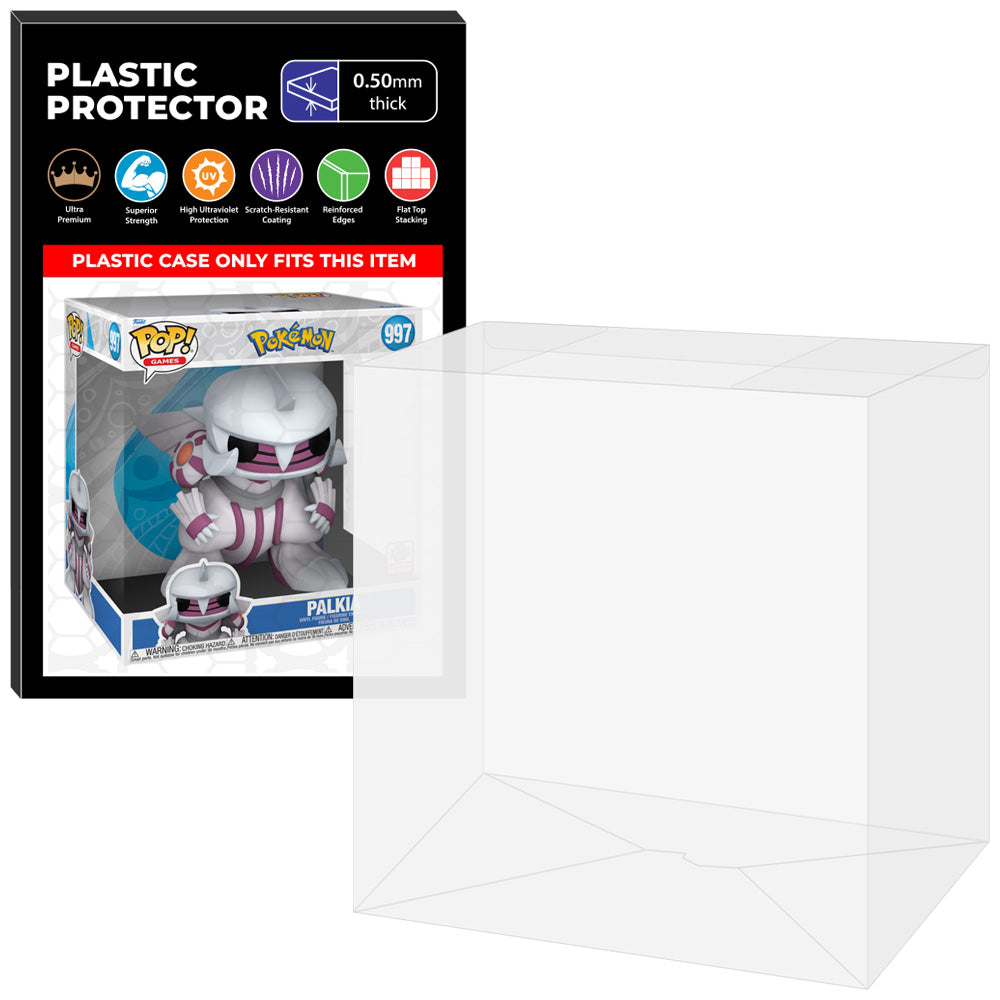 Pop Protector for 10 inch Palkia FunKon #997 Jumbo Funko Pop on The Protector Guide App by Display Geek