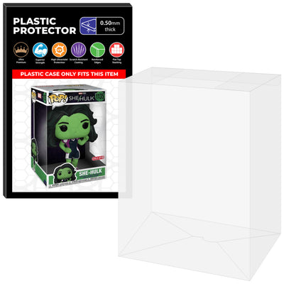 Pop Protector for 10 inch She-Hulk #1135 Jumbo Funko Pop on The Protector Guide App by Display Geek