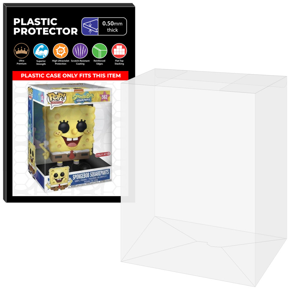 Pop Protector for 10 inch Spongebob Squarepants #562 Jumbo Funko Pop on The Protector Guide App by Display Geek