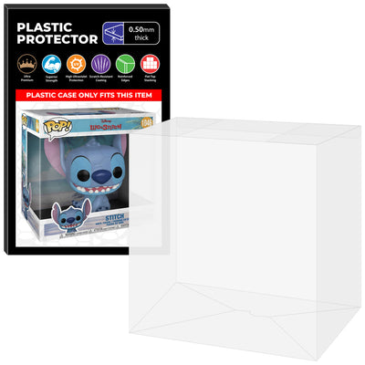 Pop Protector for 10 inch Stitch Smiling Seated #1046 Jumbo Funko Pop