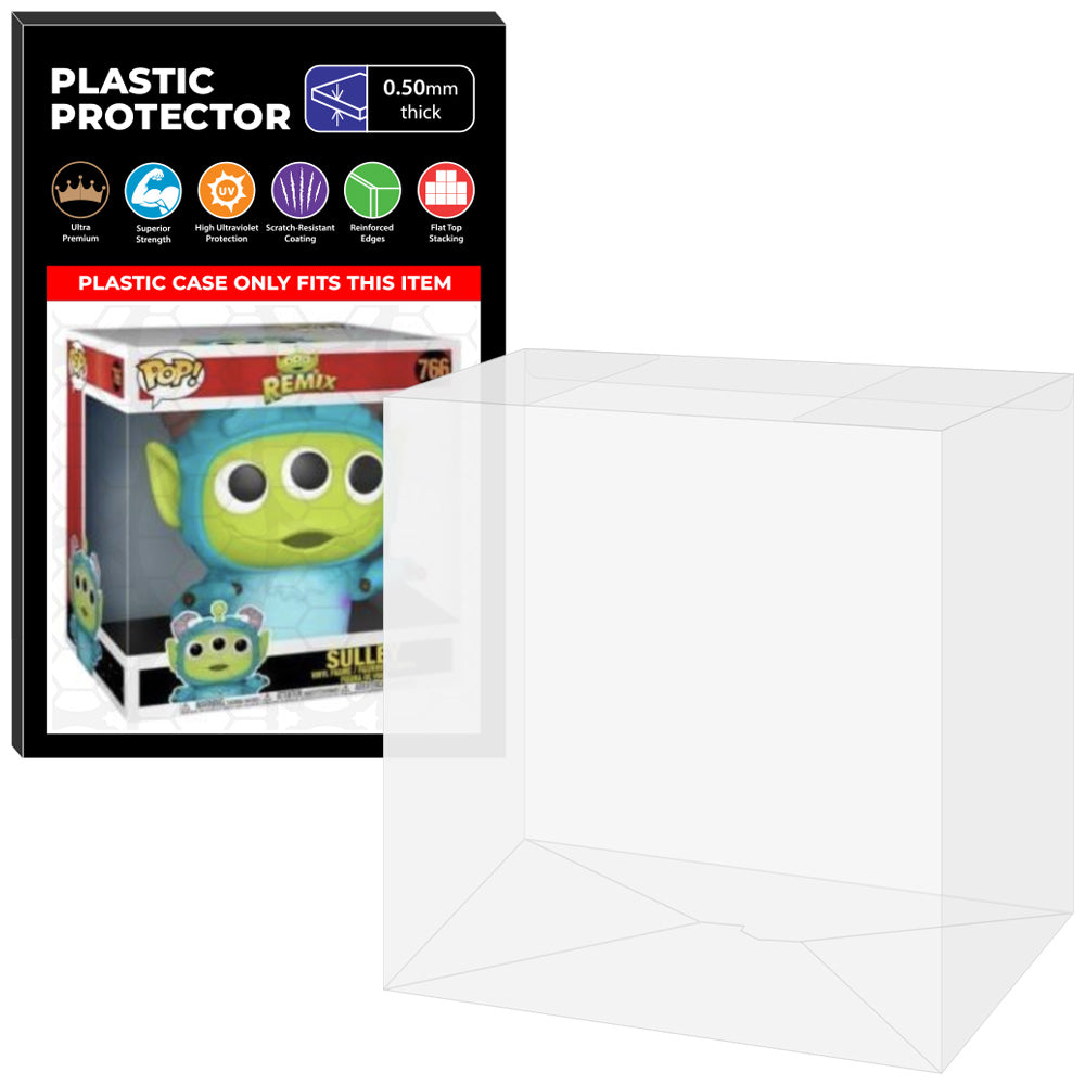 Pop Protector for 10 inch Sulley Alien Remix #766 Jumbo Funko Pop