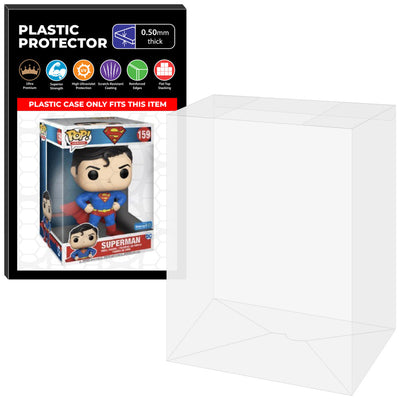 Pop Protector for 10 inch Superman Metallic Chase #159 Jumbo Funko Pop