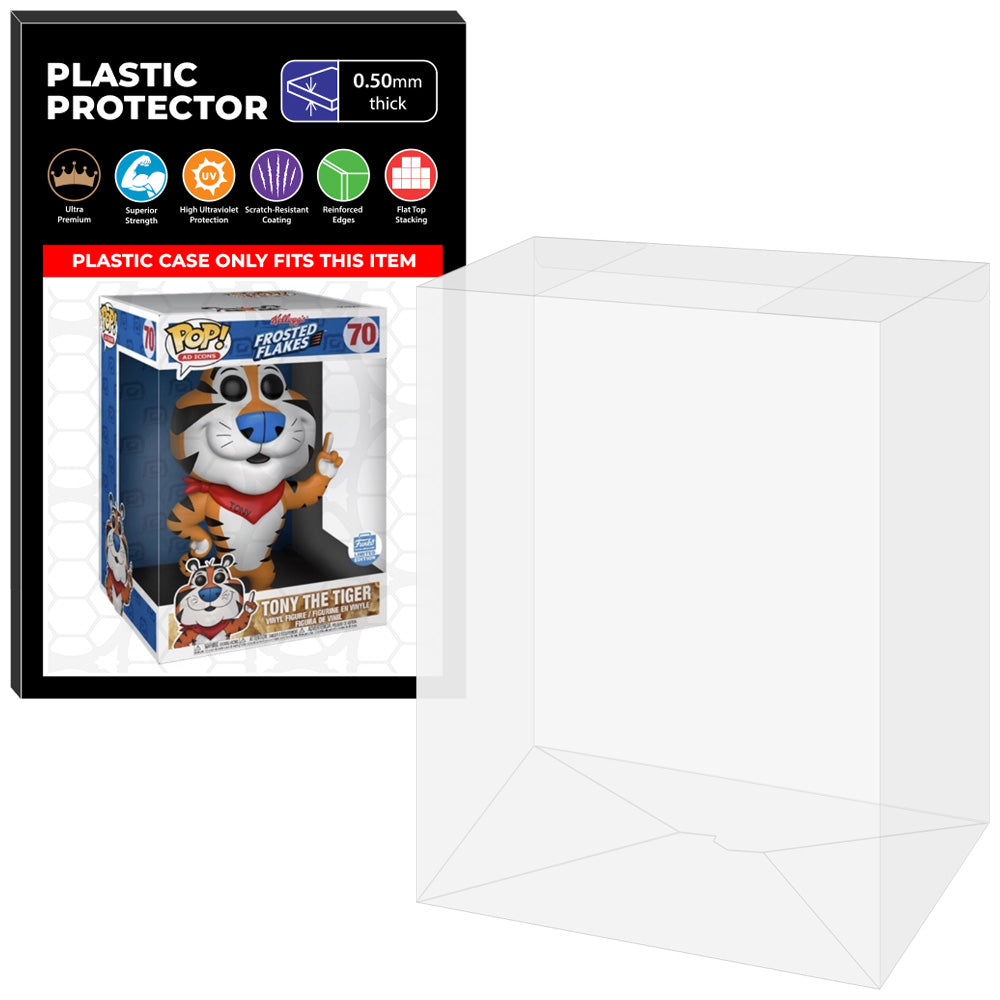 Pop Protector for 10 inch Tony the Tiger #70 Jumbo Funko Pop on The Protector Guide App by Display Geek