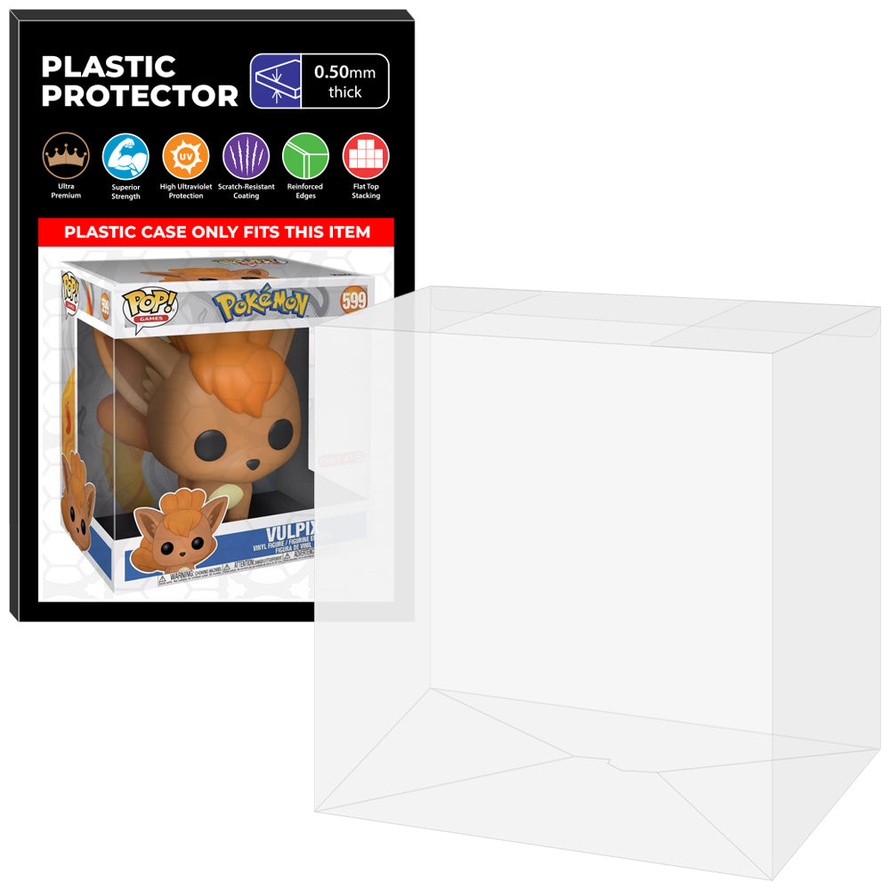 Pop Protector for 10 inch Vulpix #599 Jumbo Funko Pop