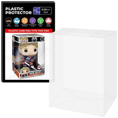 Pop Protector for 10 inch Wayne Gretzky #72 Jumbo Funko Pop on The Protector Guide App by Display Geek