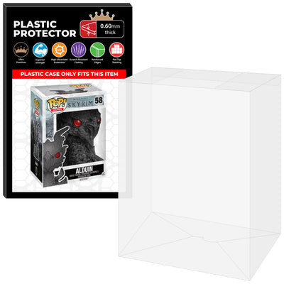 Pop Protector for 6 inch Alduin #58 Super Funko Pop on The Protector Guide App by Display Geek