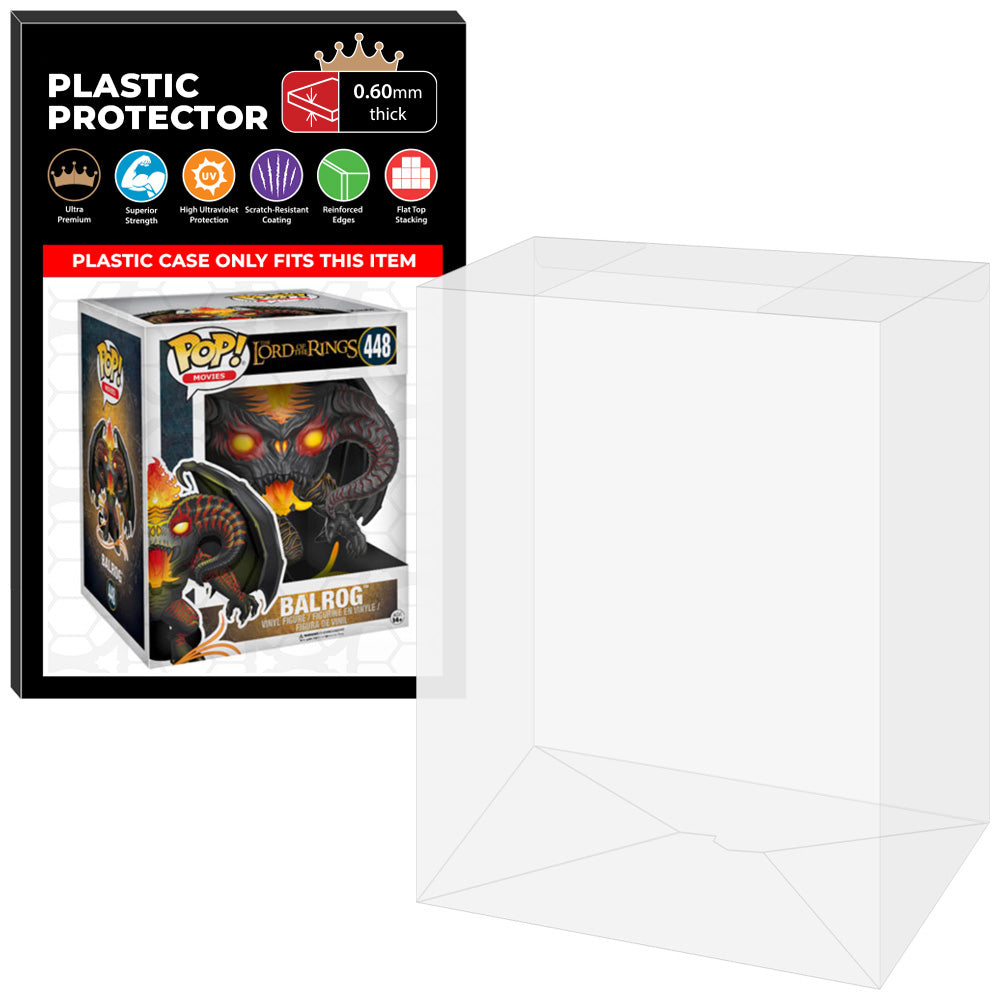 Pop Protector for 6 inch Balrog #448 Super Funko Pop on The Protector Guide App by Display Geek