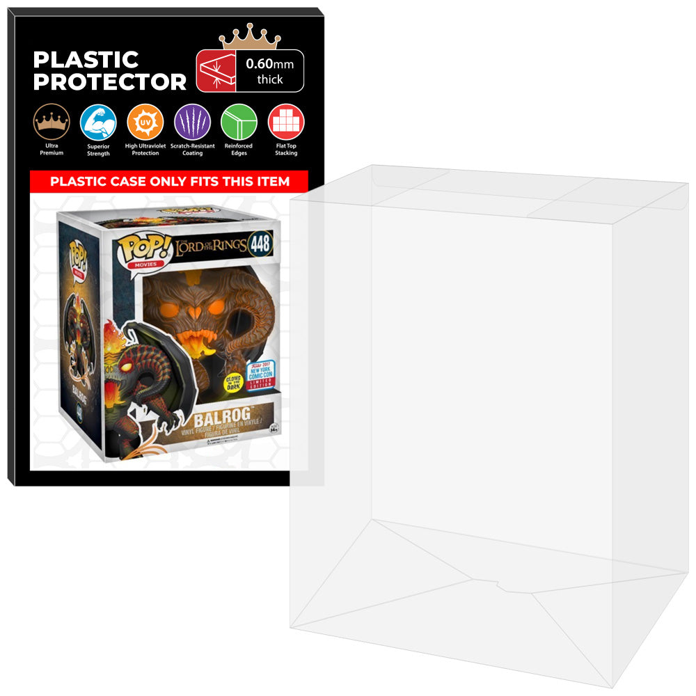 Pop Protector for 6 inch Balrog Glow NYCC #448 Super Funko Pop on The Protector Guide App by Display Geek