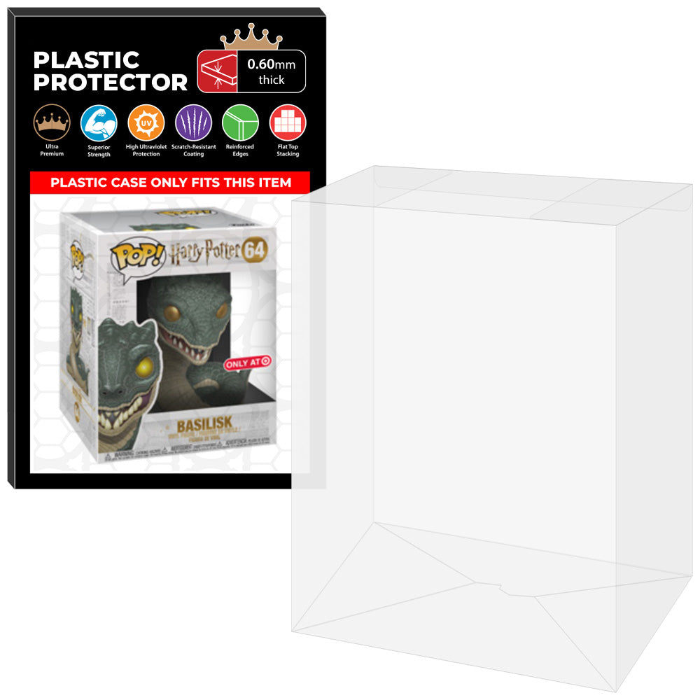 Pop Protector for 6 inch Basilisk #64 Super Funko Pop on The Protector Guide App by Display Geek