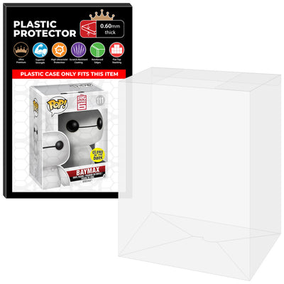 Pop Protector for 6 inch Baymax Glow #111 Super Funko Pop on The Protector Guide App by Display Geek