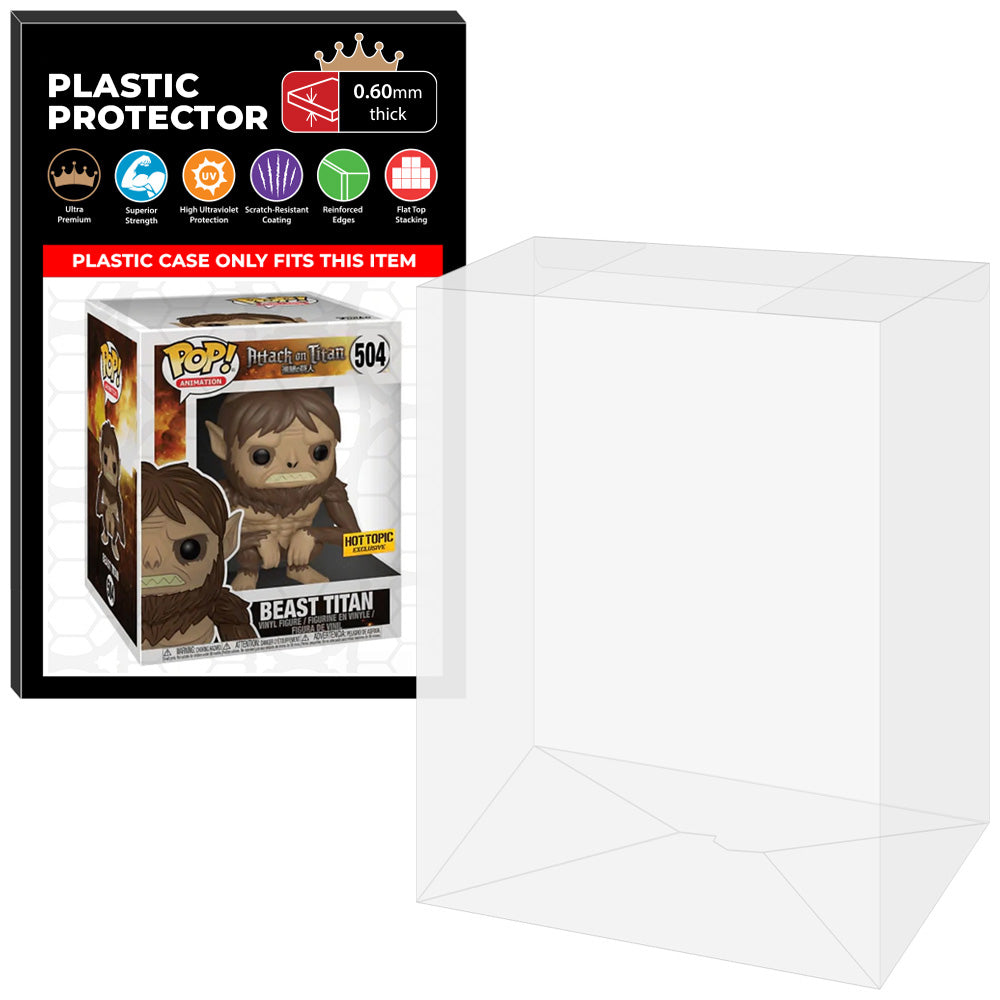 Pop Protector for 6 inch Beast Titan #504 Super Funko Pop on The Protector Guide App by Display Geek