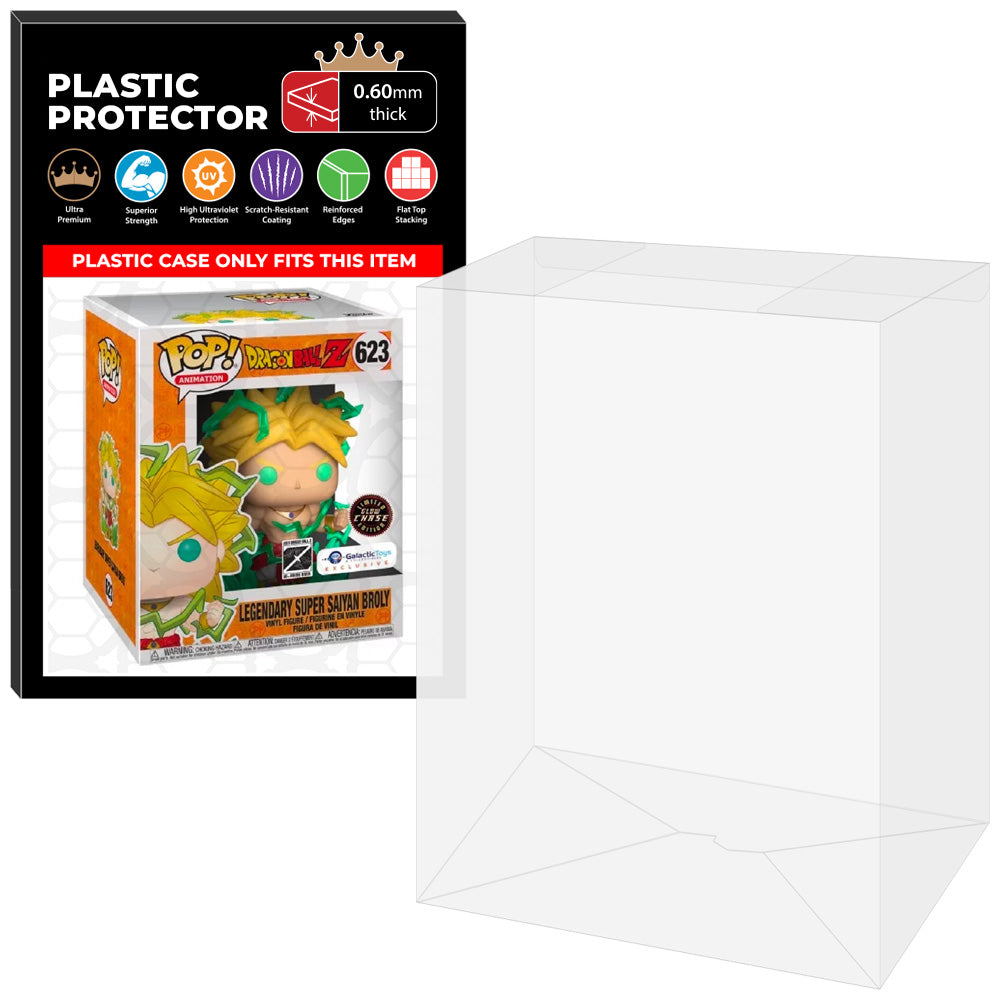 Pop Protector for 6 inch Legendary Super Saiyan Broly #623 Super Size Funko Pop