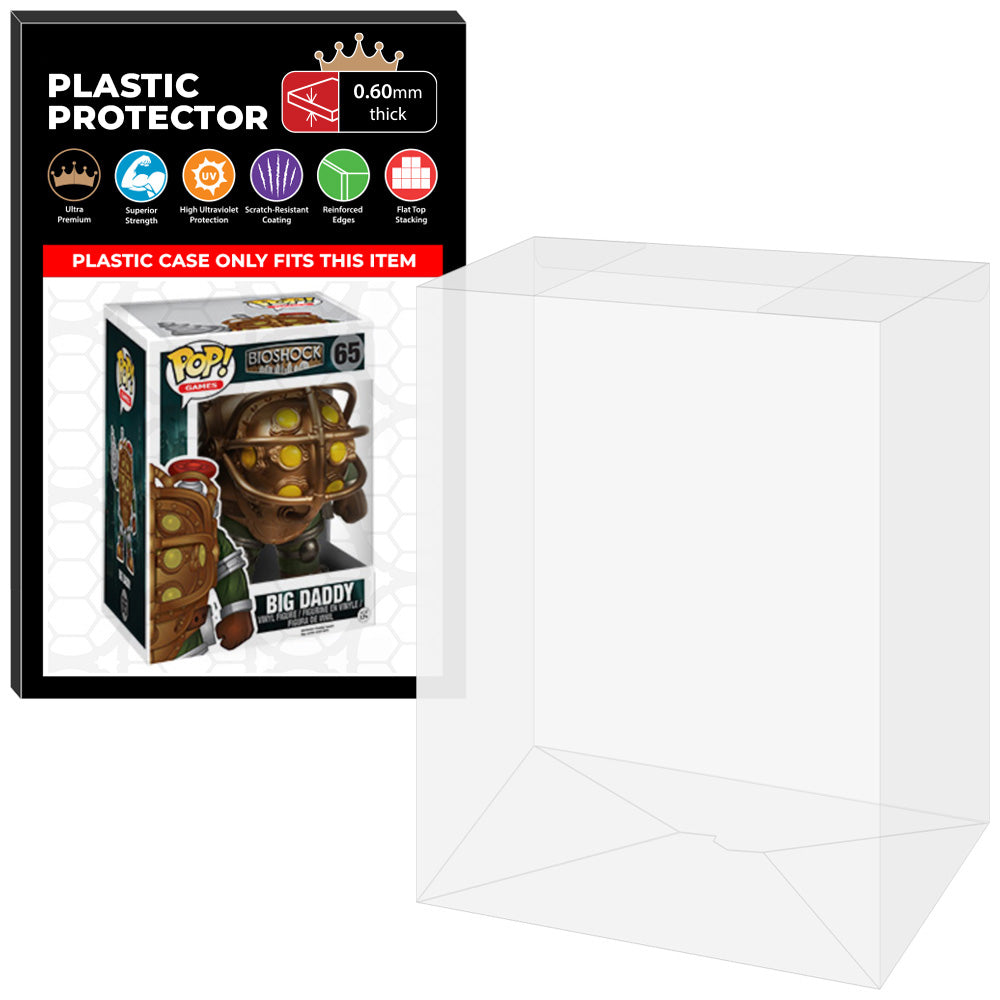 Pop Protector for 6 inch Big Daddy #65 Super Funko Pop on The Protector Guide App by Display Geek