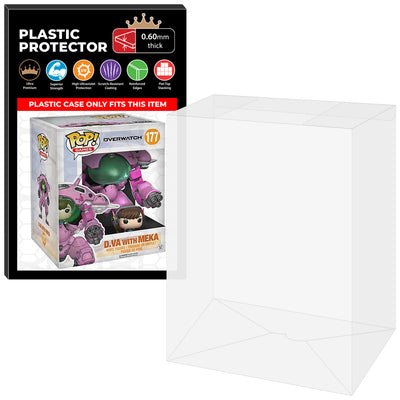 Pop Protector for 6 inch D.Va with MEKA Pink #177 Super Funko Pop on The Protector Guide App by Display Geek