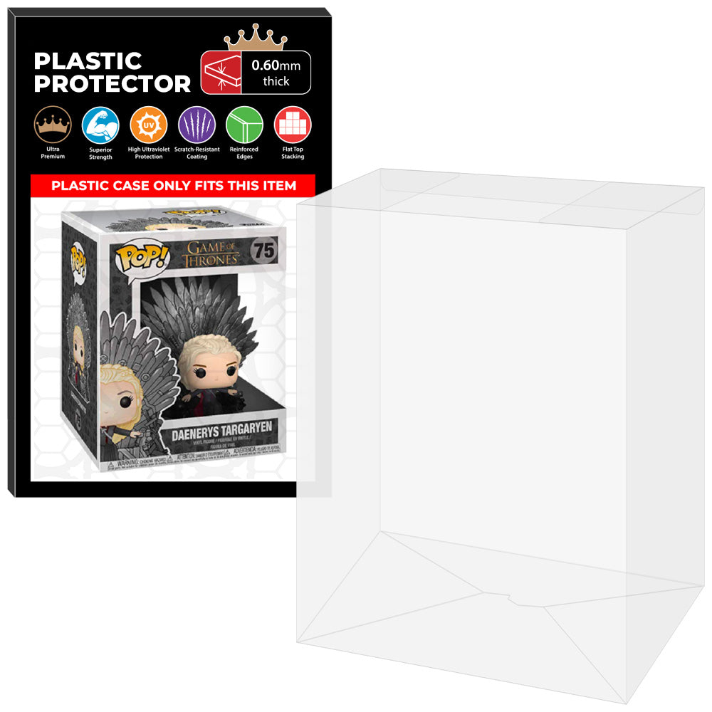 Pop Protector for 6 inch Daenery Targaryen Iron Throne 75 Super Funko Pop
