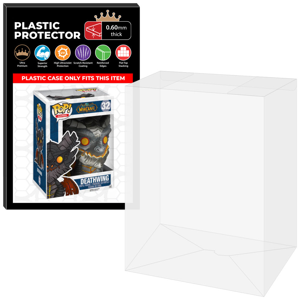 Pop Protector for 6 inch Deathwing Warcraft #32 Super Funko Pop on The Protector Guide App by Display Geek