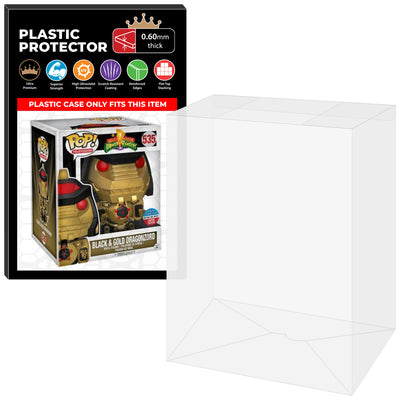 Pop Protector for 6 inch Dragonzord Black & Gold NYCC #535 Super Funko Pop on The Protector Guide App by Display Geek