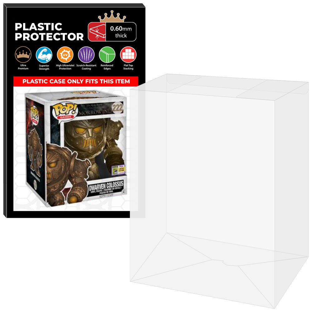 Pop Protector for 6 inch Dwarven Colossus SDCC #222 Super Funko Pop on The Protector Guide App by Display Geek