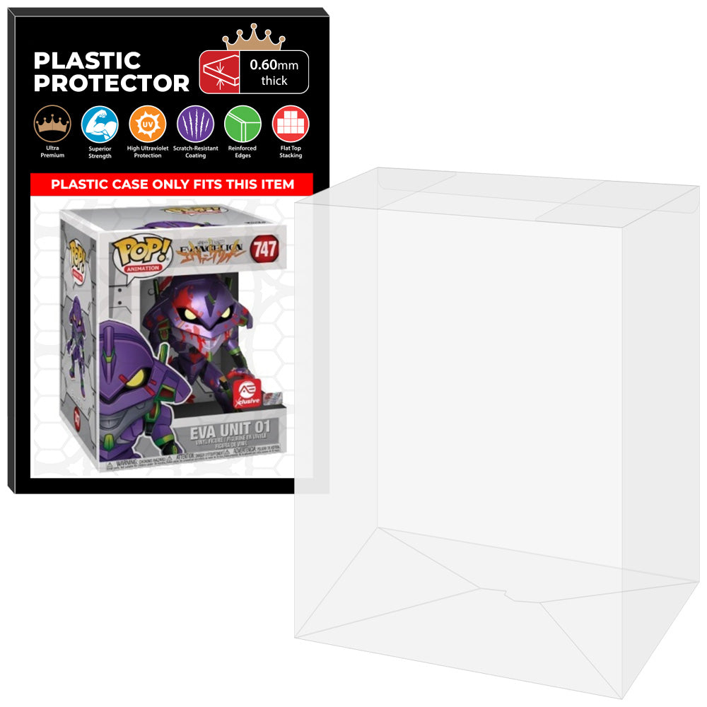 Pop Protector for 6 inch Eva Unit 01 Bloody #747 Super Funko Pop on The Protector Guide App by Display Geek