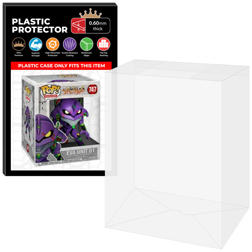 Pop Protector for 6 inch Eva Unit 01 #747 Super Funko Pop on The Protector Guide App by Display Geek