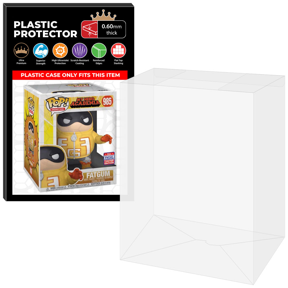 Pop Protector for 6 inch Fatgum Virtual FunKon #985 Super Funko Pop on The Protector Guide App by Display Geek