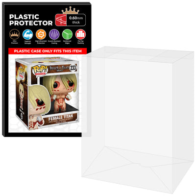 Pop Protector for 6 inch Female Titan #233 Super Funko Pop on The Protector Guide App by Display Geek