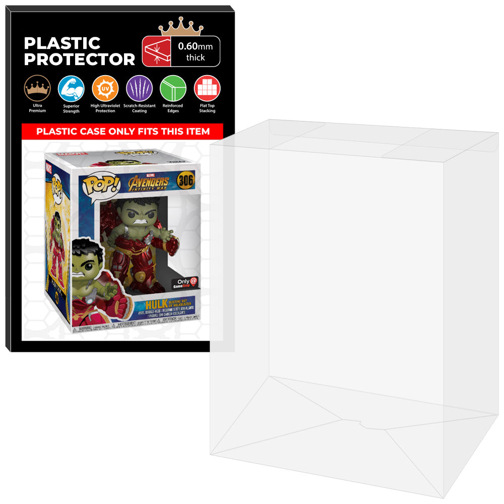 Pop Protector for 6 inch Hulk Busting Out of Hulkbuster #306 Super Funko Pop