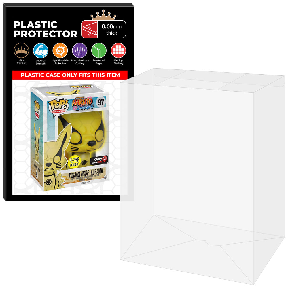 Pop Protector for 6 inch Kurama Flocked #73 Super Funko Pop