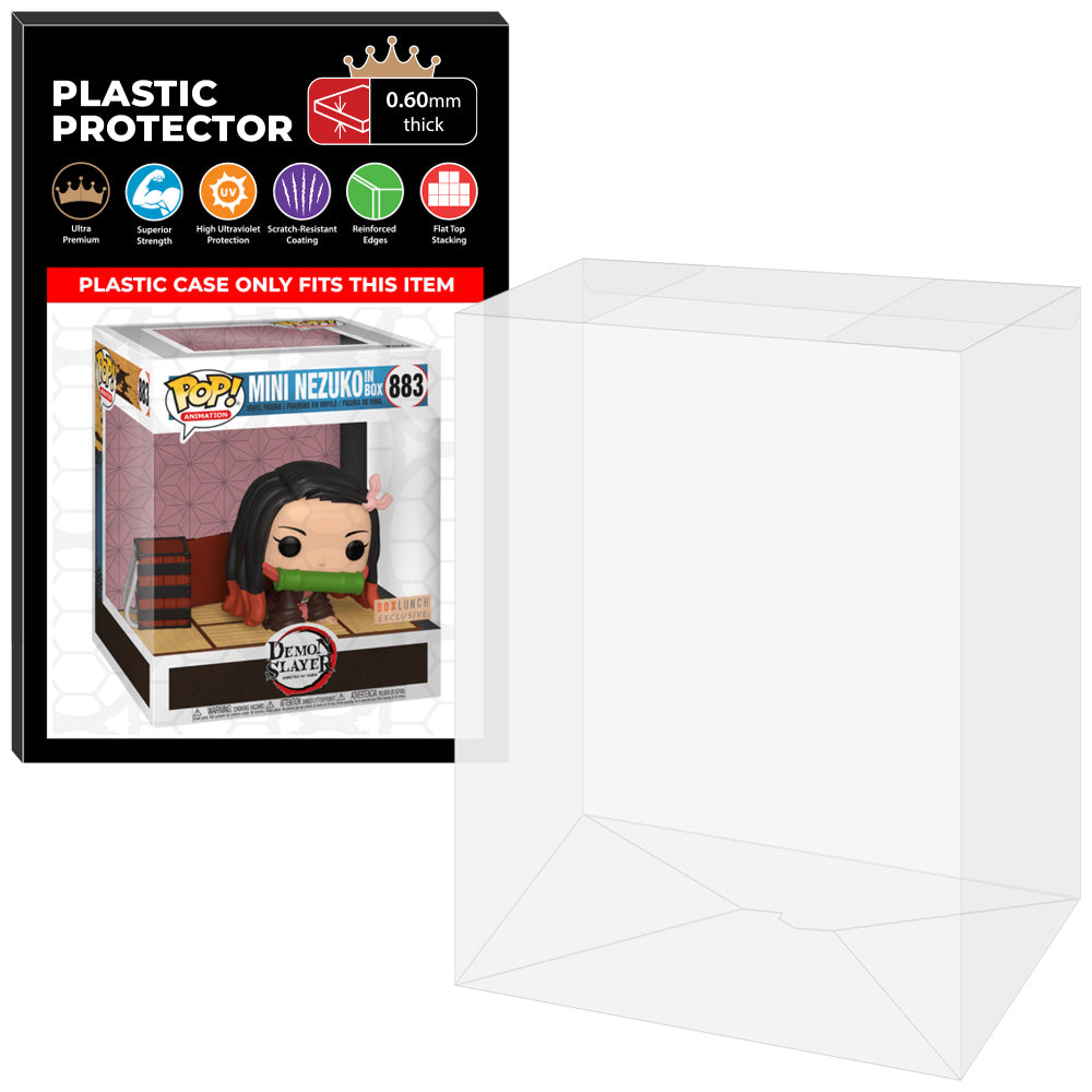 Pop Protector for 6 inch Demon Slayer Mini Nezuko in Box #883 Super Funko Pop on The Protector Guide App by Display Geek