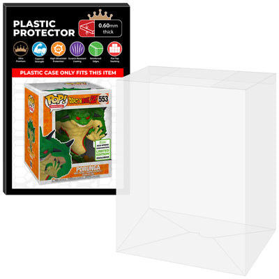 0.60mm UV Pop Protector for 6 inch Porunga ECCC #553 Super Funko Pop on The Protector Guide App by Display Geek