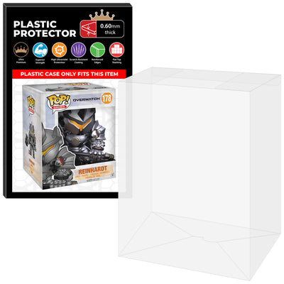 Pop Protector for 6 inch Reinhardt No Helmet #184 Super Funko Pop