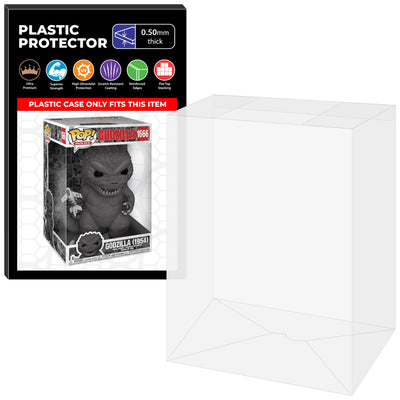 Pop Protector for 10 inch Godzilla 1954 #1666 Jumbo Size Funko Pop on The Protector Guide App by Display Geek