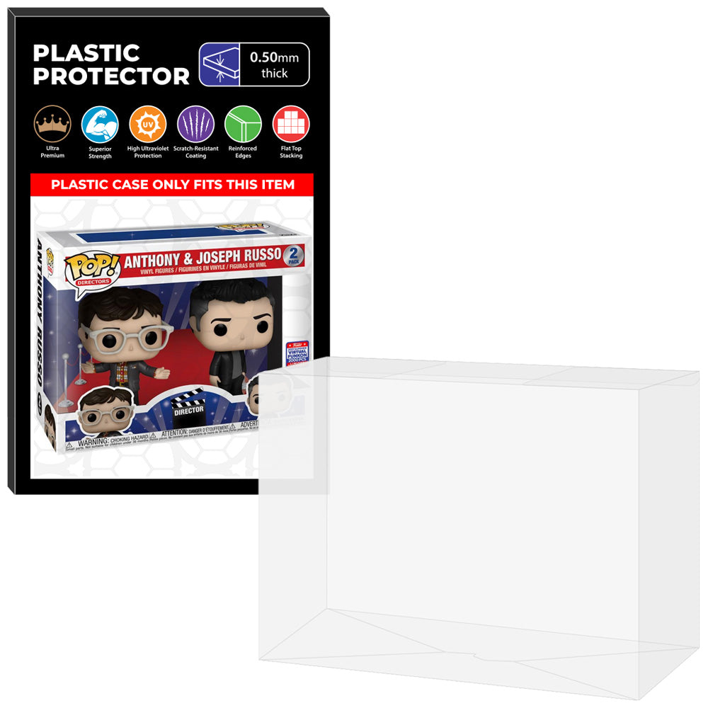 Pop Protector for 2 Pack Anthony & Joseph Russo Virtual FunKon Funko Pop on The Protector Guide App by Display Geek