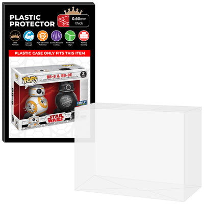 Pop Protector for 2 Pack BB-8 & BB-9E Funko Pop