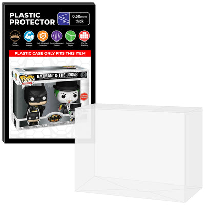 Pop Protector for 2 Pack Batman & the Joker 1989 Funko Pop on The Protector Guide App by Display Geek