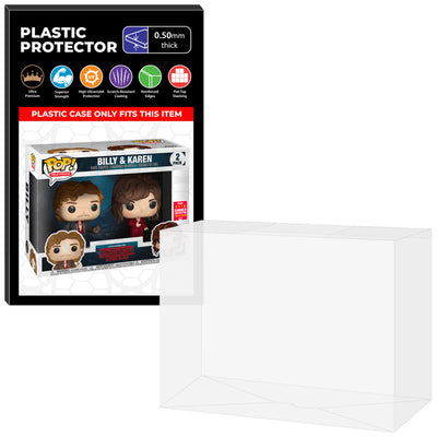 Pop Protector for 2 Pack Billy & Karen SDCC Funko Pop on The Protector Guide App by Display Geek