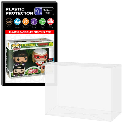 Pop Protector for 2 Pack Bluntman & Chronic NYCC Funko Pop on The Protector Guide App by Display Geek