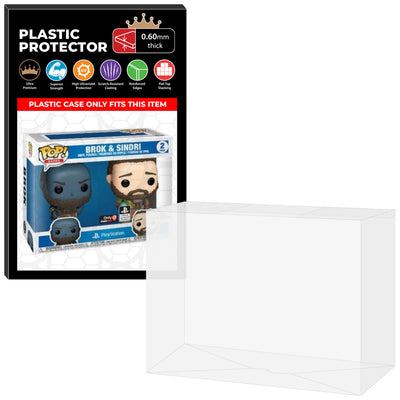 Pop Protector for 2 Pack Brok & Sindri Funko Pop