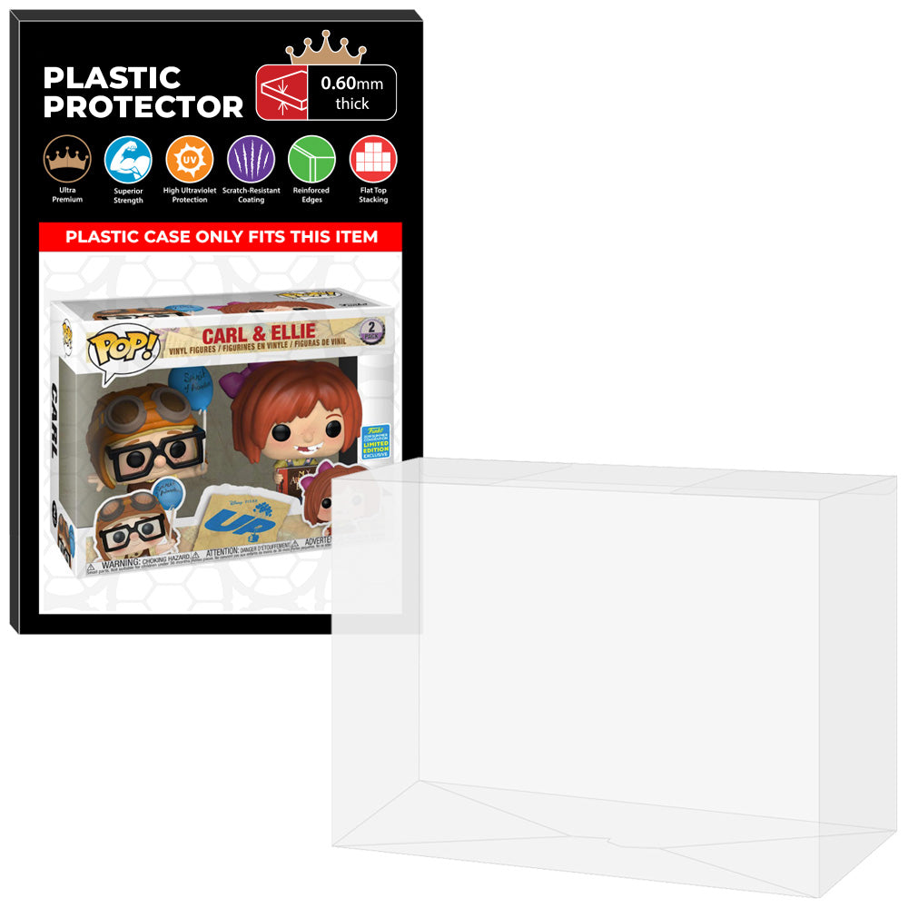 Pop Protector for 2 Pack Carl & Ellie Balloon SDCC Funko Pop