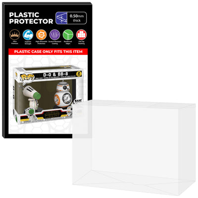 Pop Protector for 2 Pack D-O & BB-8 BAM Funko Pop on The Protector Guide App by Display Geek