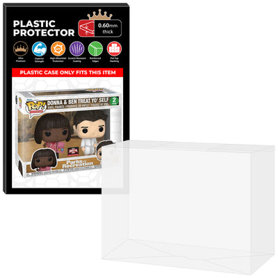 Pop Protector for 2 Pack Donna & Ben Treat Yo' Self Funko Pop