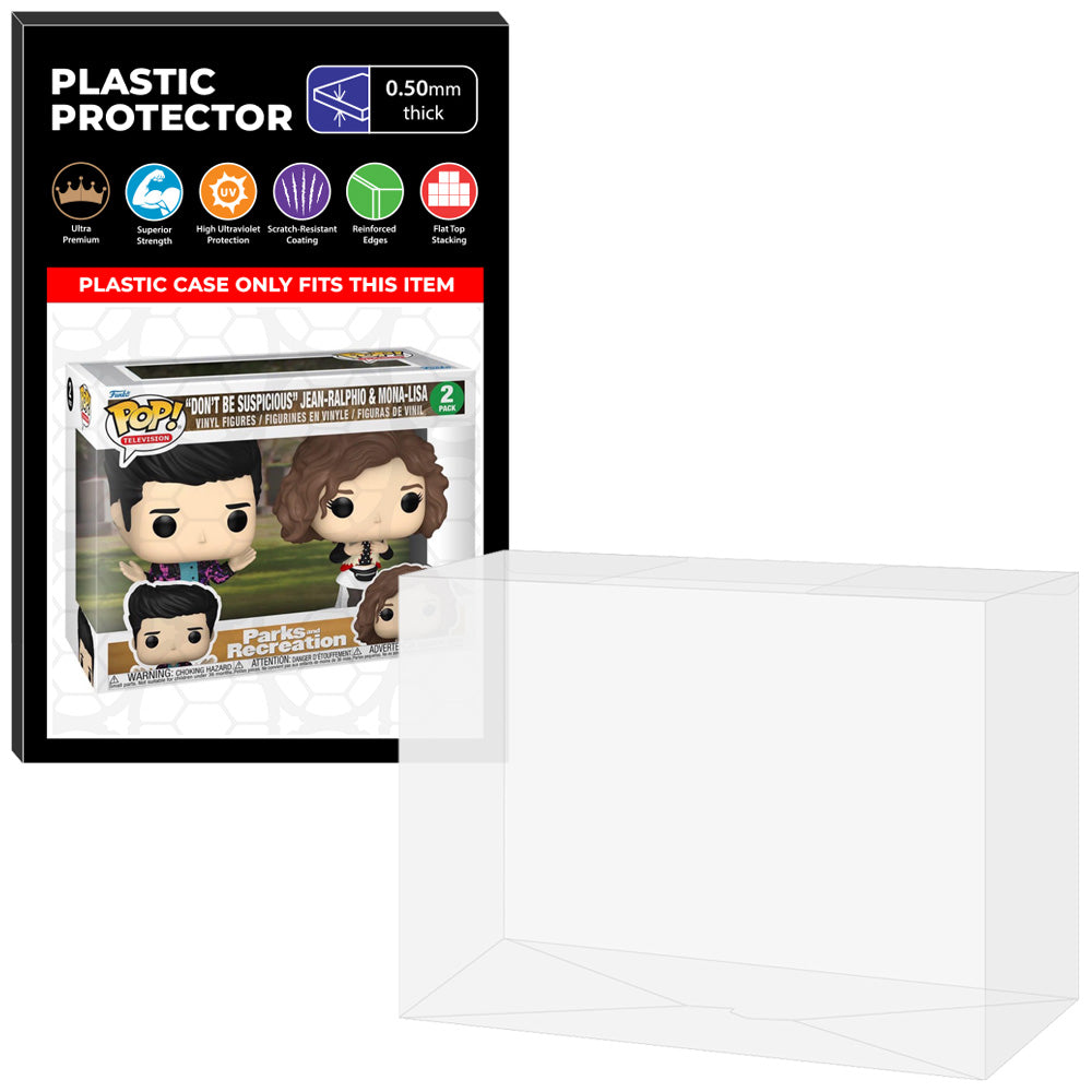 Pop Protector for 2 Pack Tom & Jean-Ralphio ECCC Funko Pop