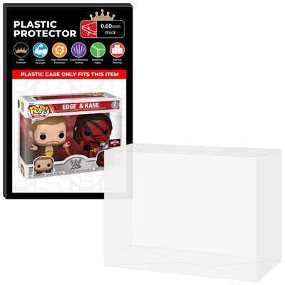 Pop Protector for 2 Pack Edge & Kane Funko Pop