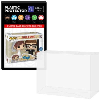 Pop Protector for 2 Pack Ellie & Carl Wedding Day Funko Pop on The Protector Guide App by Display Geek