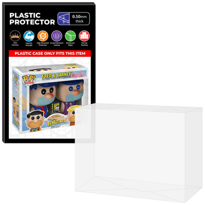 Pop Protector for 2 Pack Fred & Barney Blue Hair SDCC Funko Pop on The Protector Guide App by Display Geek