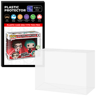 Pop Protector for 2 Pack Gideon Graves & Ramona Flowers ECCC Funko Pop