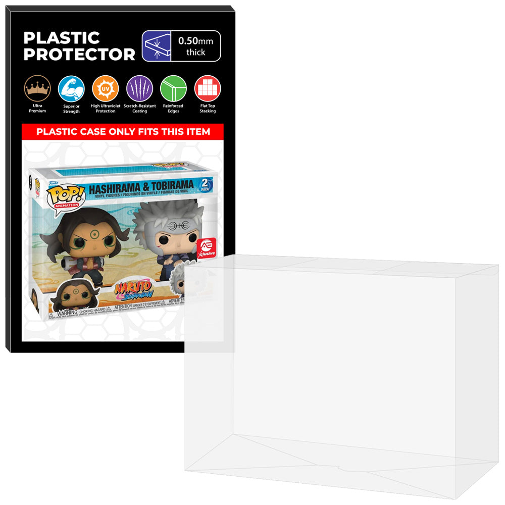 Pop Protector for 2 Pack Hashirama & Tobirama Funko Pop