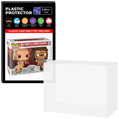 Pop Protector for 2 Pack Hulk Hogan & Mr. T Funko Pop