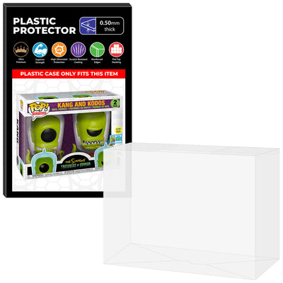 Pop Protector for 2 Pack Kang & Kodos Glow SDCC Funko Pop on The Protector Guide App by Display Geek