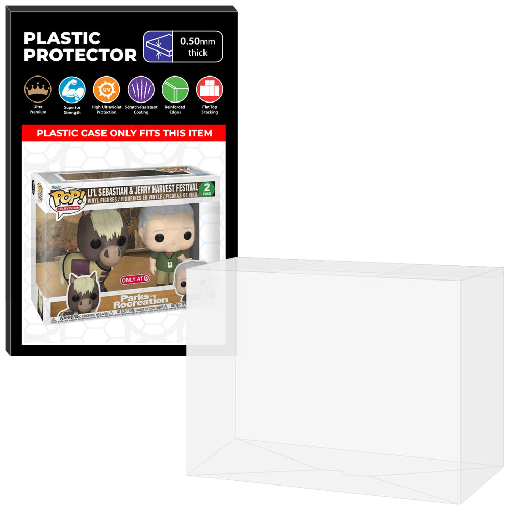 Pop Protector for 2 Pack Li'l Sebastian and Jerry Harvest Festival Funko Pop